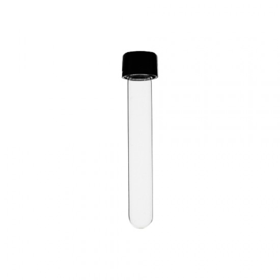 Test Tube with Phenolic Screw Cap Flat 16x150
