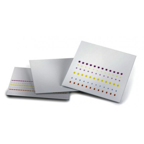 TLC Cellulose 25 Aluminium sheets 20 x 20 cm.pK/25