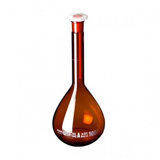 Volumetric Flask Amber Class A , 10ML