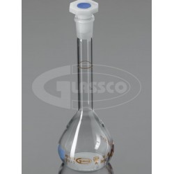 Volumetric Flask, Class-A, Qr Coded, With PE Stopper 100M