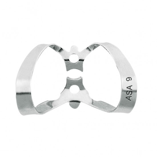 Winged Labial Clamps for Anteriors Fig.9